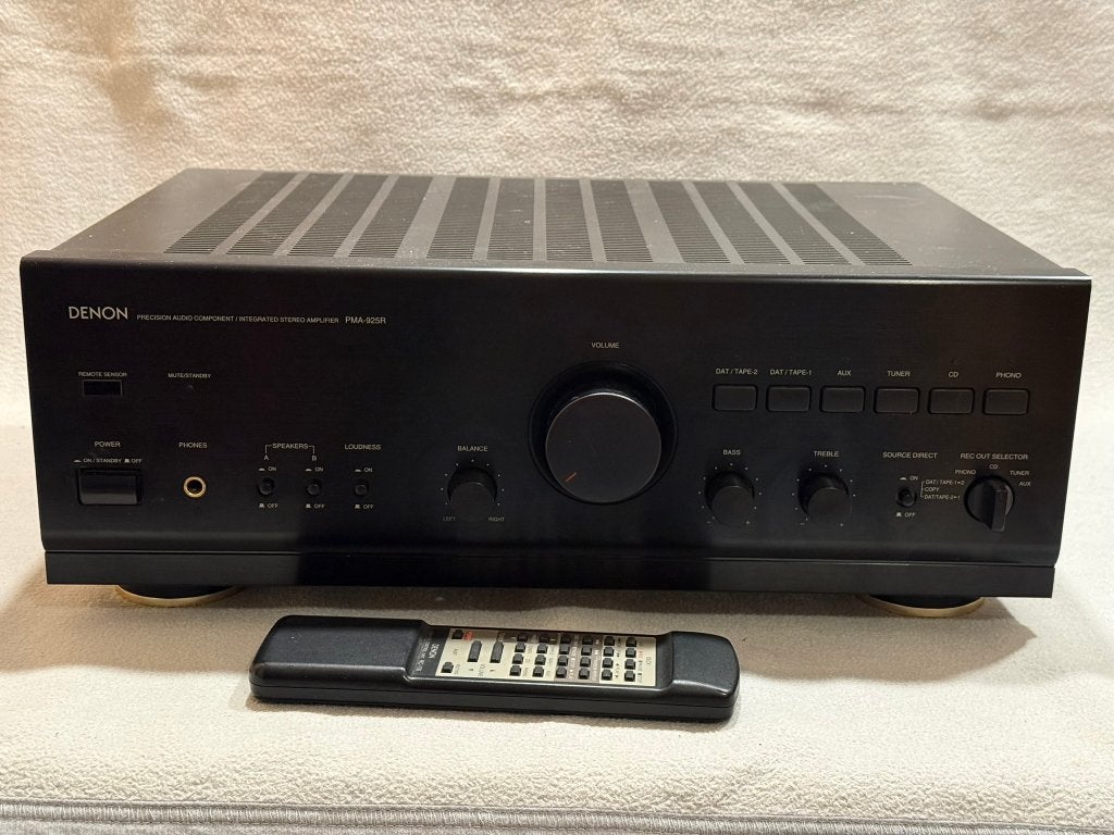 Denon PMA-925R versterker met afstandsbediening, Ophalen, Denon, Zo goed als nieuw, 60 tot 120 watt