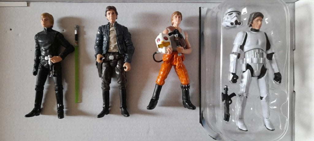 star wars figures 3.75 inch, Ophalen of Verzenden, Zo goed als nieuw, Actiefiguurtje