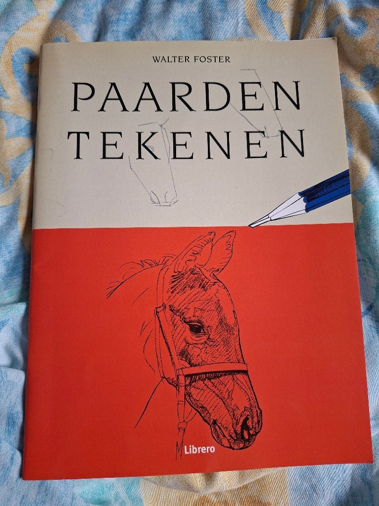 Walter Foster, Paarden tekenen, Ophalen of Verzenden, Boek of Gids