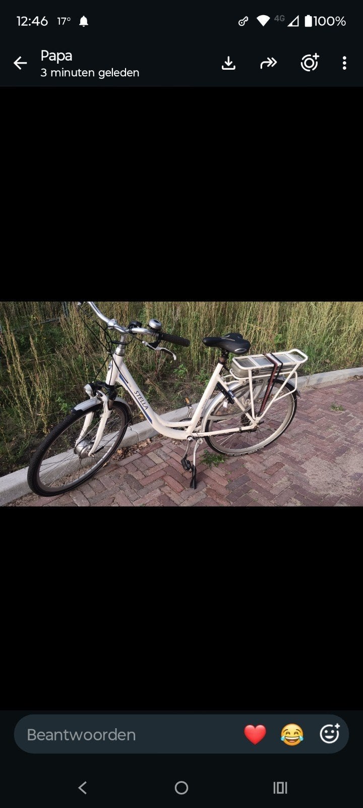 Stella fiets met lage instap en versnellingen, Fietsen en Brommers, Overige merken, Velgrem, (Extra) lage instap, Ophalen of Verzenden