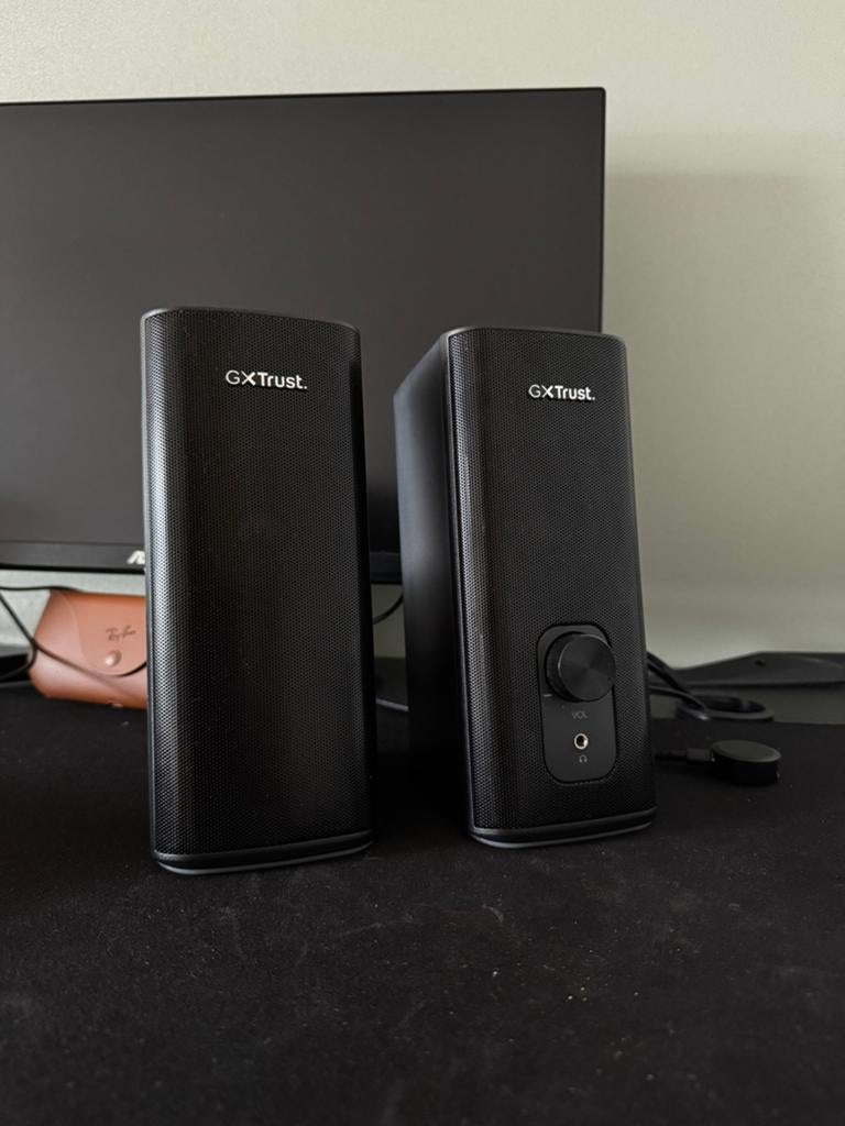 TRUST GXT 612 Ceric Zwart 2.0 Gamingspeakers, Ophalen of Verzenden, Zo goed als nieuw