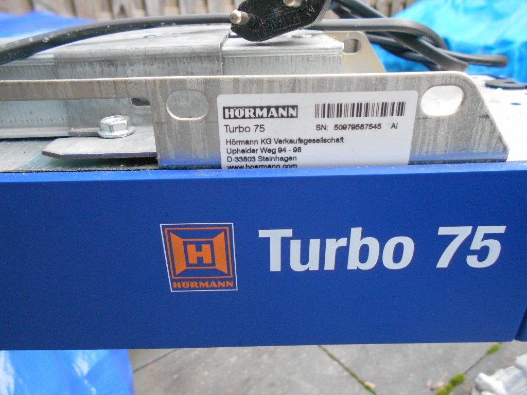 garagedeur aandrijving  hormann, Ophalen, Garagedeur, Zo goed als nieuw, Metaal