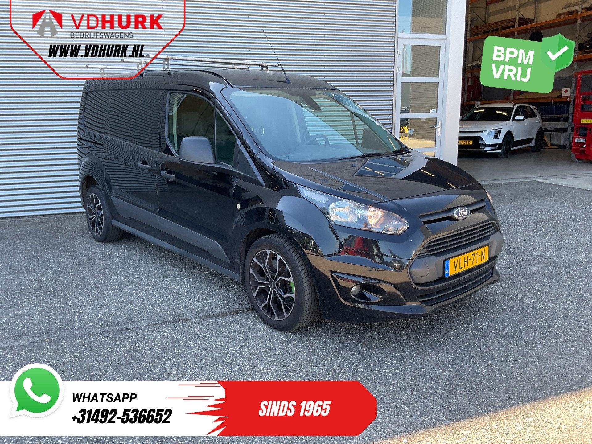 Ford Transit Connect 1.6 TDCI L2 EXPORT Stoelverw/ 3Pers/ Ai, Auto's, Bestelauto's, Bedrijf, Te koop, ABS, Airbags, Airconditioning
