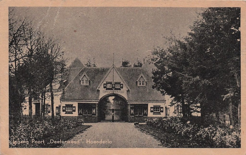 AN143 Hoenderloo Deelerwoud 1947, Verzenden, 1940 tot 1960, Gelopen, Gelderland