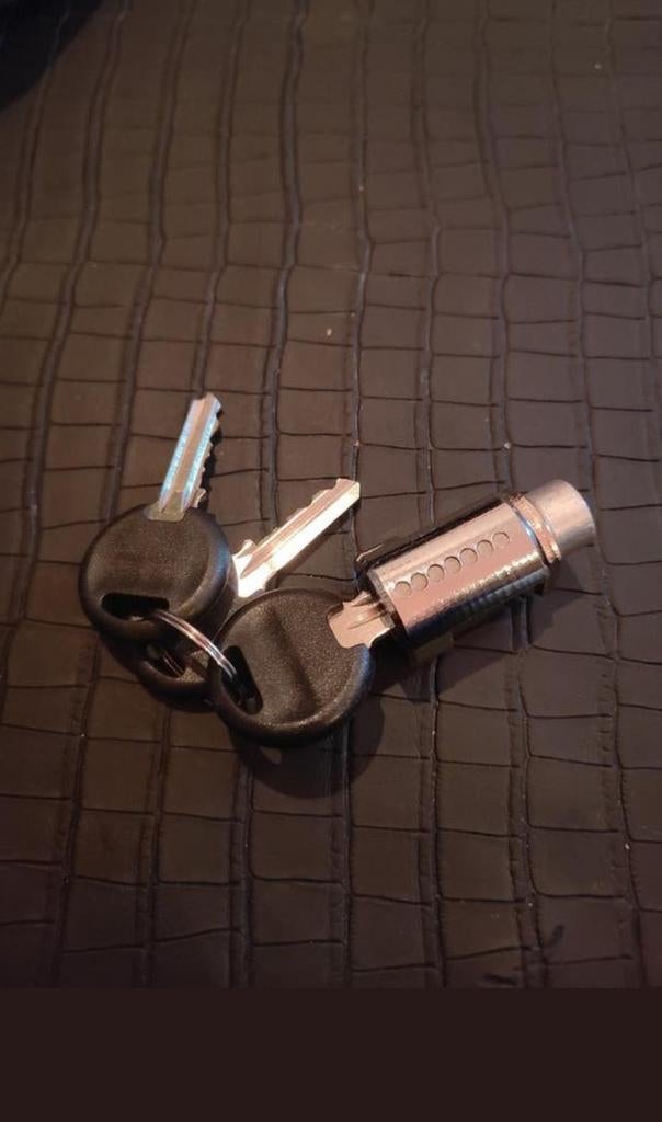 Shurgard cilinderslot - praktisch nieuw, Ophalen of Verzenden, Nieuw, Rvs, Slot