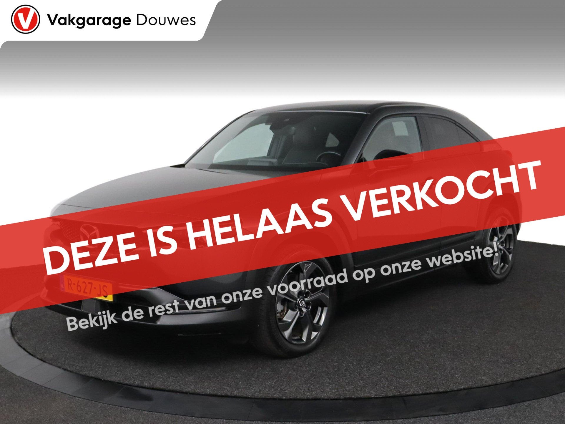 Mazda MX-30 e-SkyActiv EV 145 Advantage 36 kWh |NAP|1e eigen, Auto's, 145 pk, Gebruikt, Zwart, 44 min