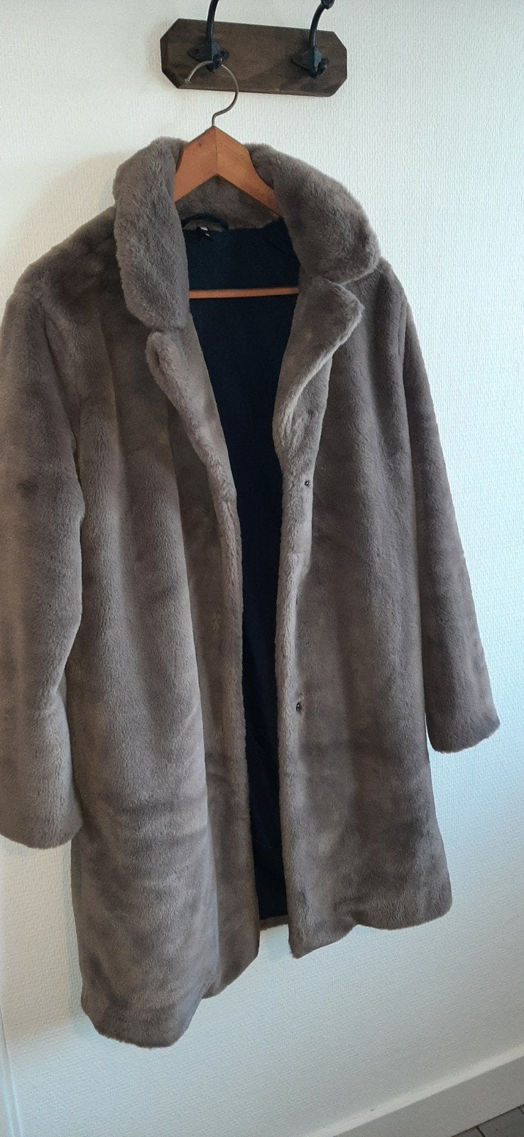 Bont jas - maat M, Kleding | Dames, Maat 38/40 (M), Bruin, Ophalen of Verzenden, Zo goed als nieuw