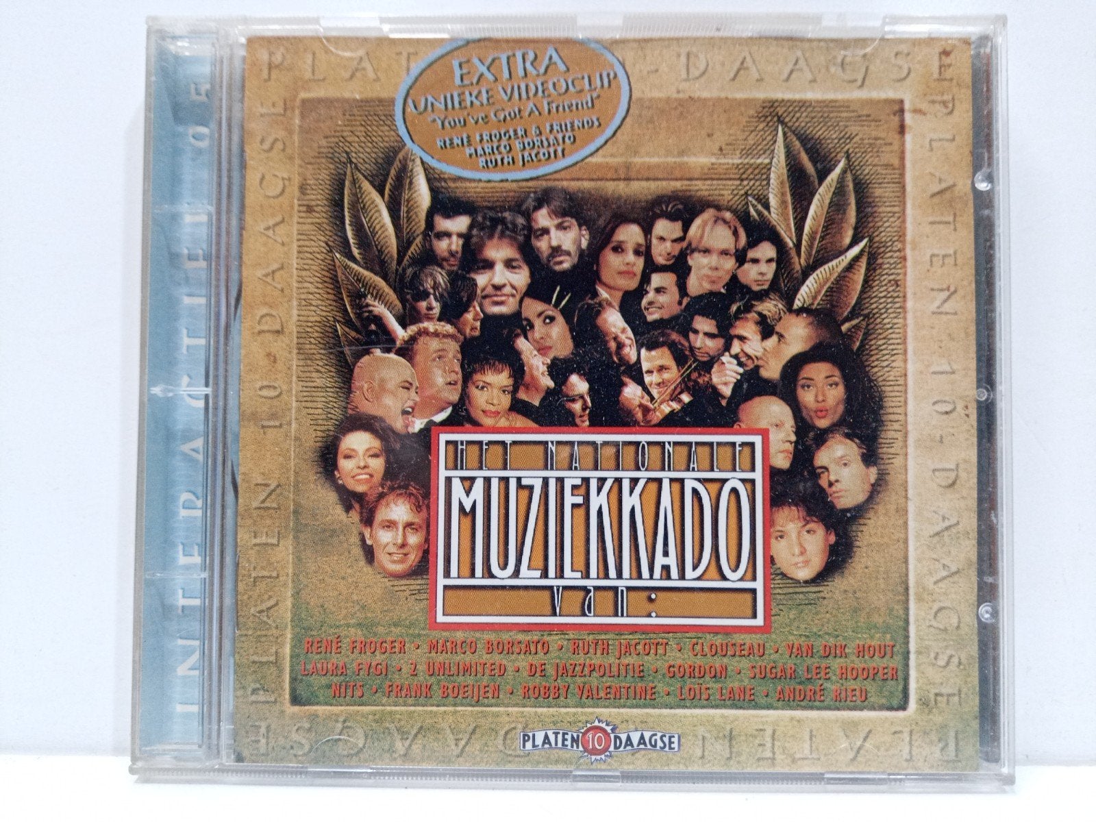 Het Nationale Muziekkado - Platen 10 Daagse CD-i, Cd's en Dvd's, Ophalen of Verzenden, Gebruikt, Pop