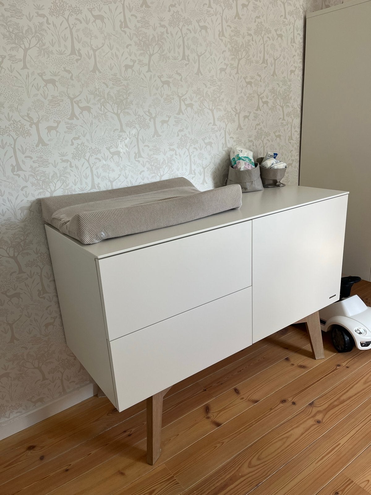 Kidsmill sixties Commode Wit, Ophalen, 50 tot 70 cm, Voetruimte, 100 cm of meer