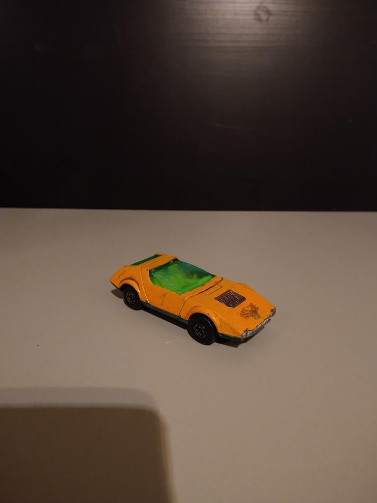 Matchbox Speed Kings K-42 Nissan 270X 1972 Oranje, Hobby en Vrije tijd, Modelauto's | 1:43, Ophalen of Verzenden, Gebruikt, Auto