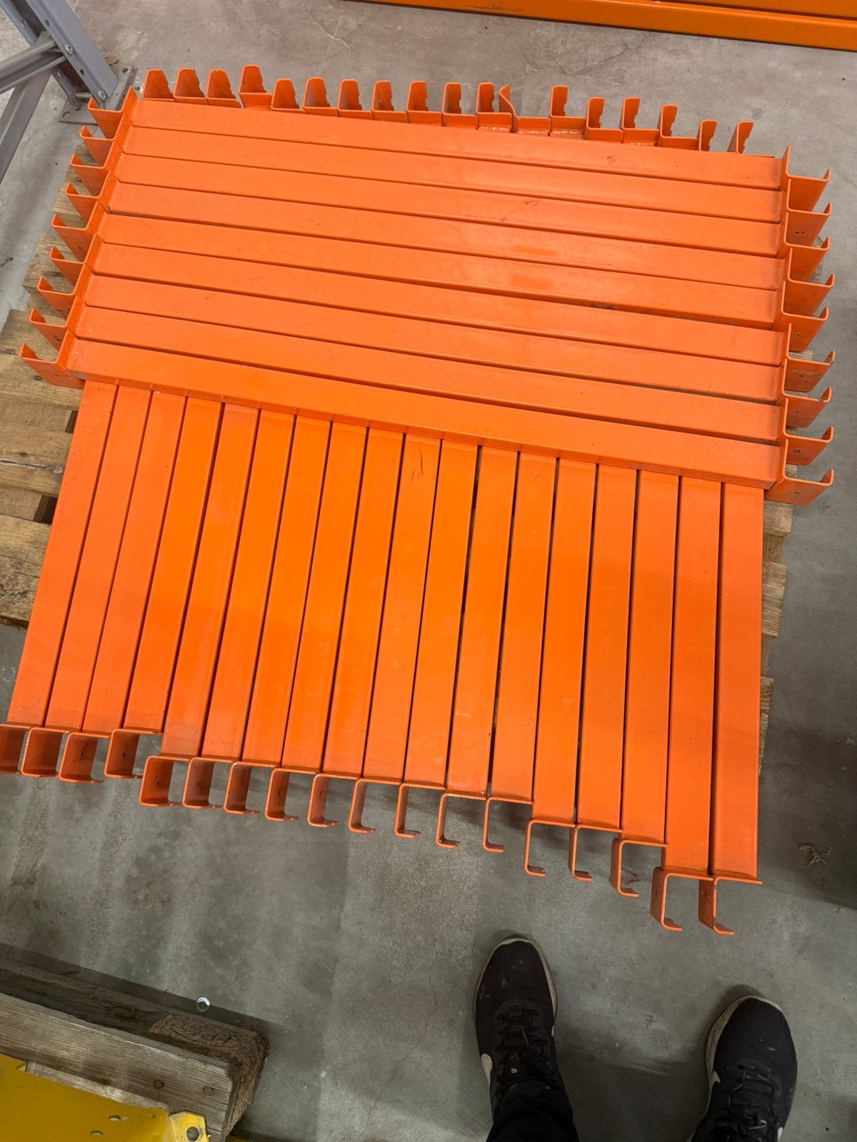 Palletstelling / Magazijnstelling – ca. 5 meter hoog, Ophalen