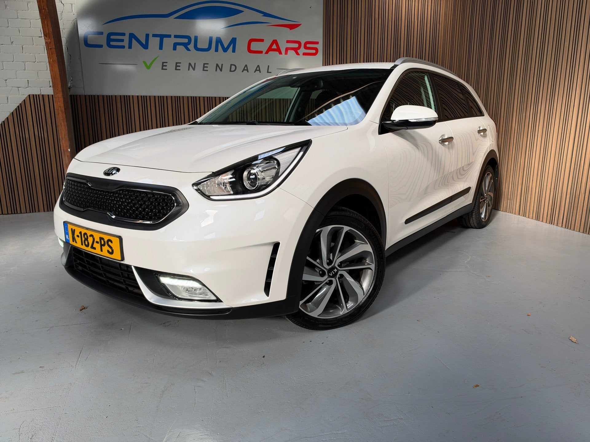 Kia Niro 1.6 GDi Hybrid ExecutiveLine, Carplay Nette auto, Auto's, Gebruikt, Euro 6, Adaptive Cruise Control, Leder en Stof