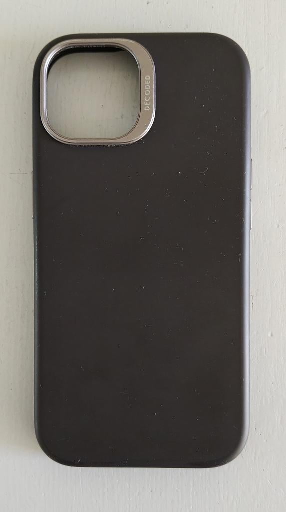 Telefoonhoesje / mobielhoesje IPHONE 15 - merk: Decoded, IPhone 15, Zwart, Ophalen of Verzenden, Zo goed als nieuw