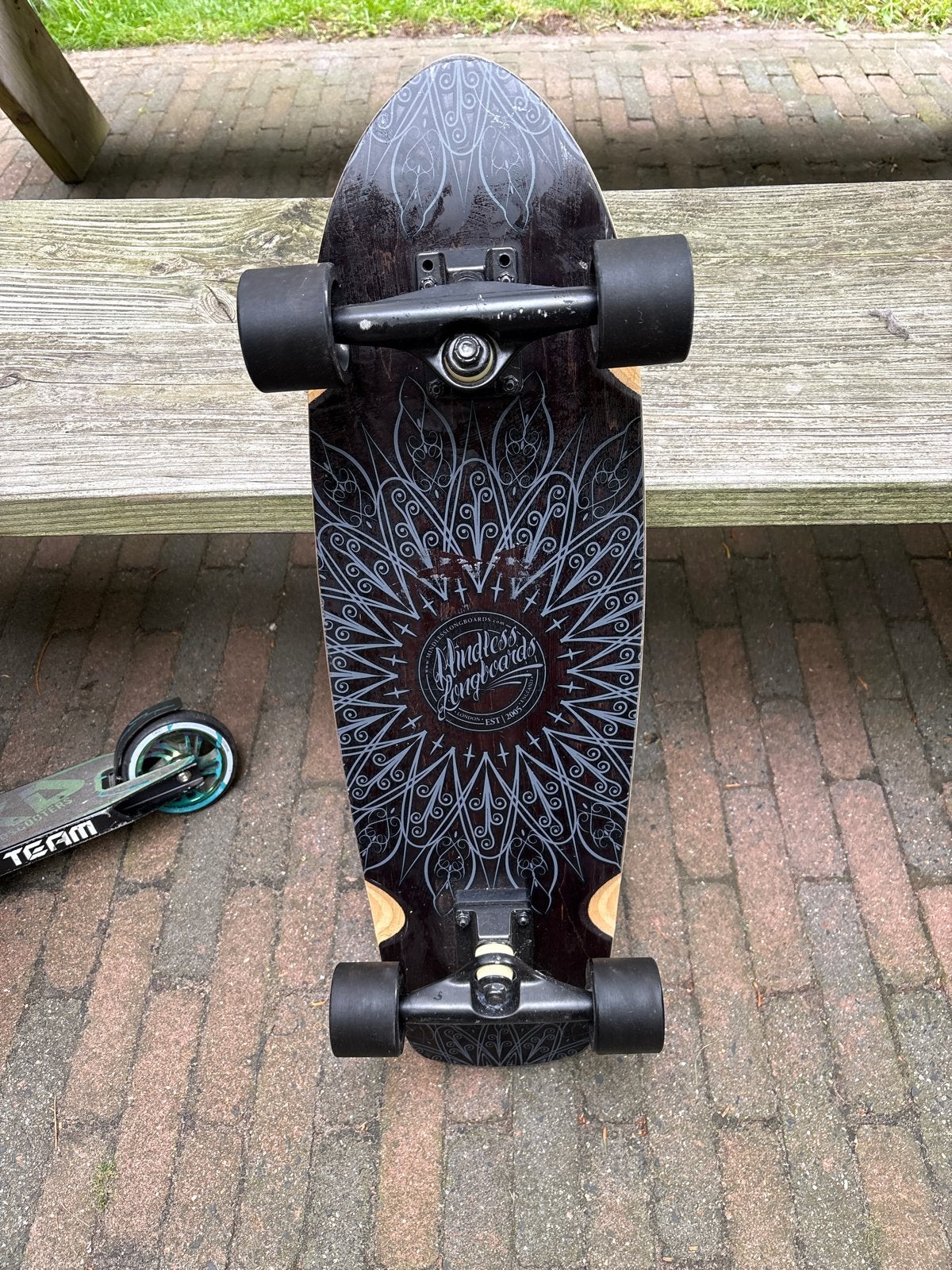 Mindless Longboards Skateboard - Zo goed als nieuw, Ophalen, Zo goed als nieuw, Skateboard, Longboard