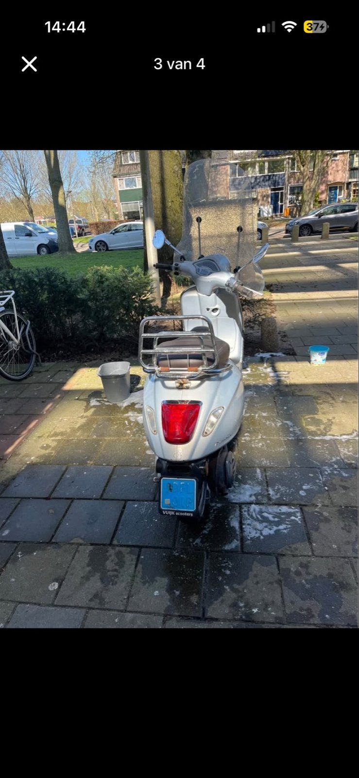 Vespa primavera met kapot windscherm, Ophalen, Gebruikt, Overige typen, Vespa