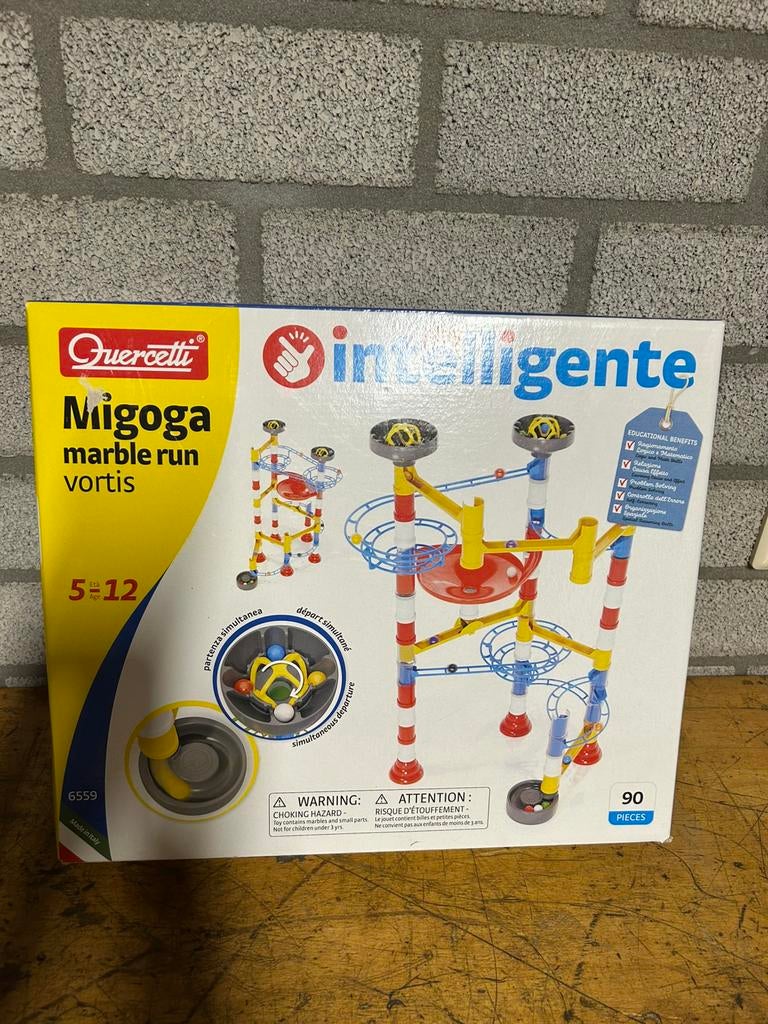 Migoga knikkerbaan, Ophalen, Zo goed als nieuw, Bouwen