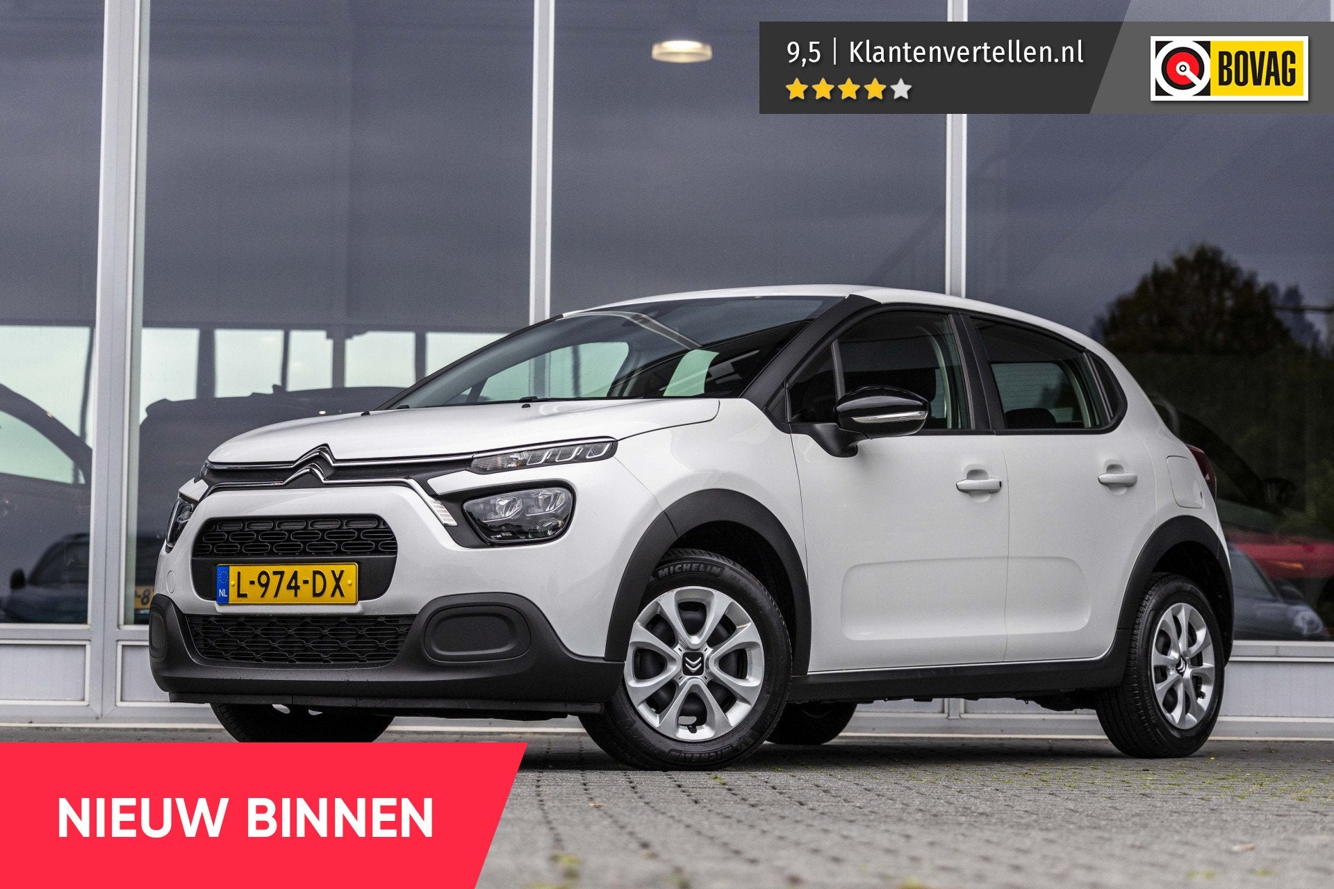 Citroën C3 1.2 PureTech Live LED | Cruise | NL Auto, Auto's, 1199 cc, 450 kg, Wit, Origineel Nederlands