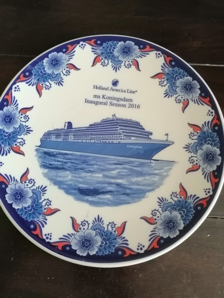 HOLLAND AMERIKA ms KONINGSDAM INAUGUREE SEIZOEN 2016, Ophalen of Verzenden