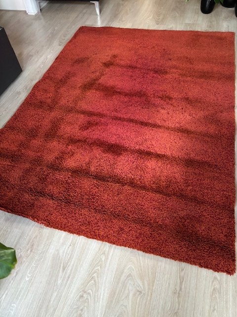 Carpet rood 170*240 cm, Ophalen, Rood, 150 tot 200 cm, 200 cm of meer