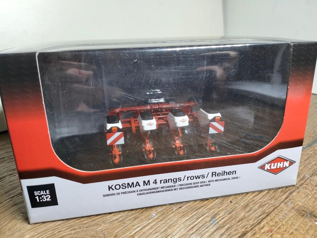 Te koop Replicagri Kuhn Kosma M Wit 4 rijige maiszaaimachine, Ophalen of Verzenden, Nieuw, Tractor of Landbouw, Overige merken