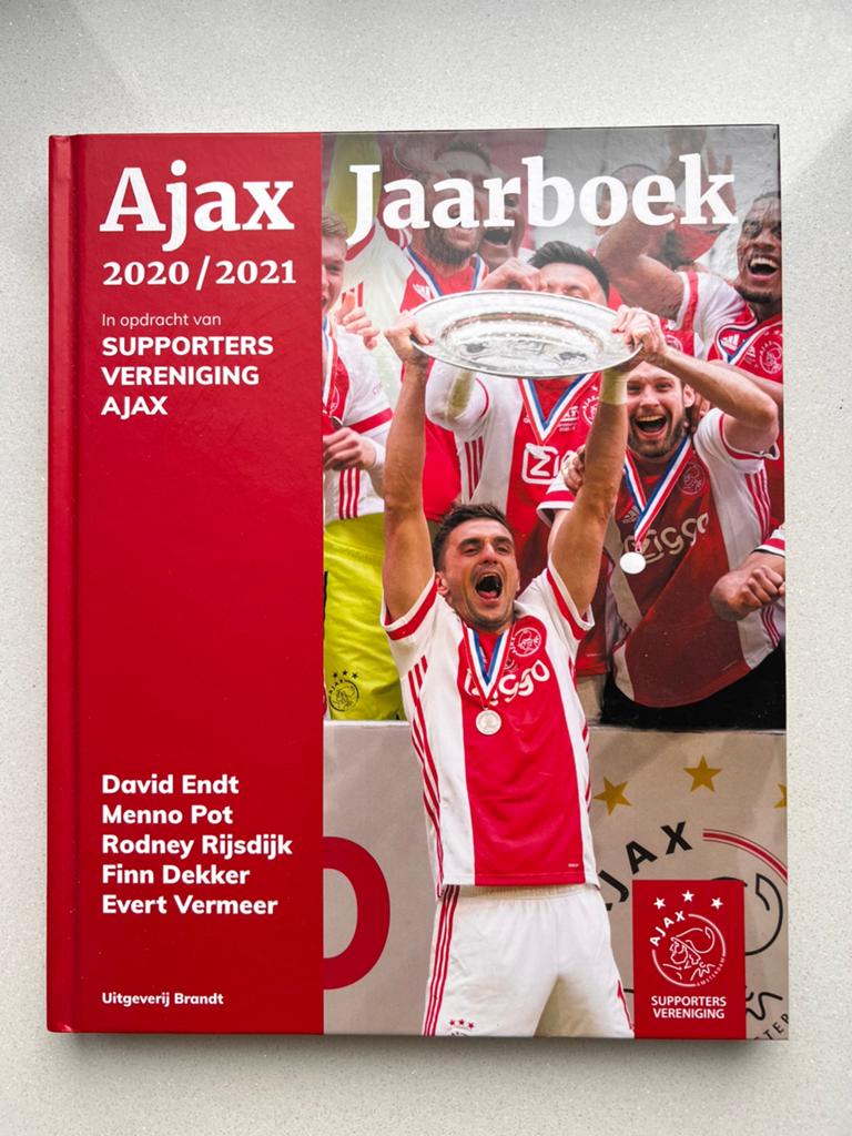 Ajax Jaarboek 2020/2021 kampioenseditie hardcover, Ophalen of Verzenden