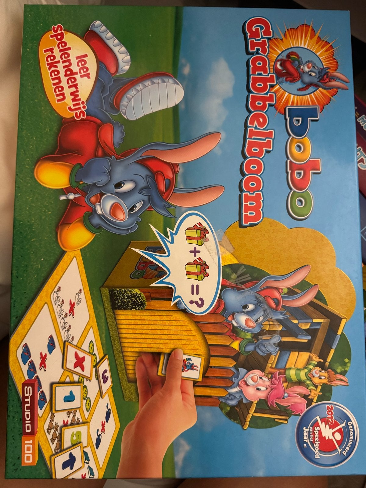 Bobo Reken- en Rijmspel (2 spellen), Een of twee spelers, Ophalen of Verzenden, Gebruikt