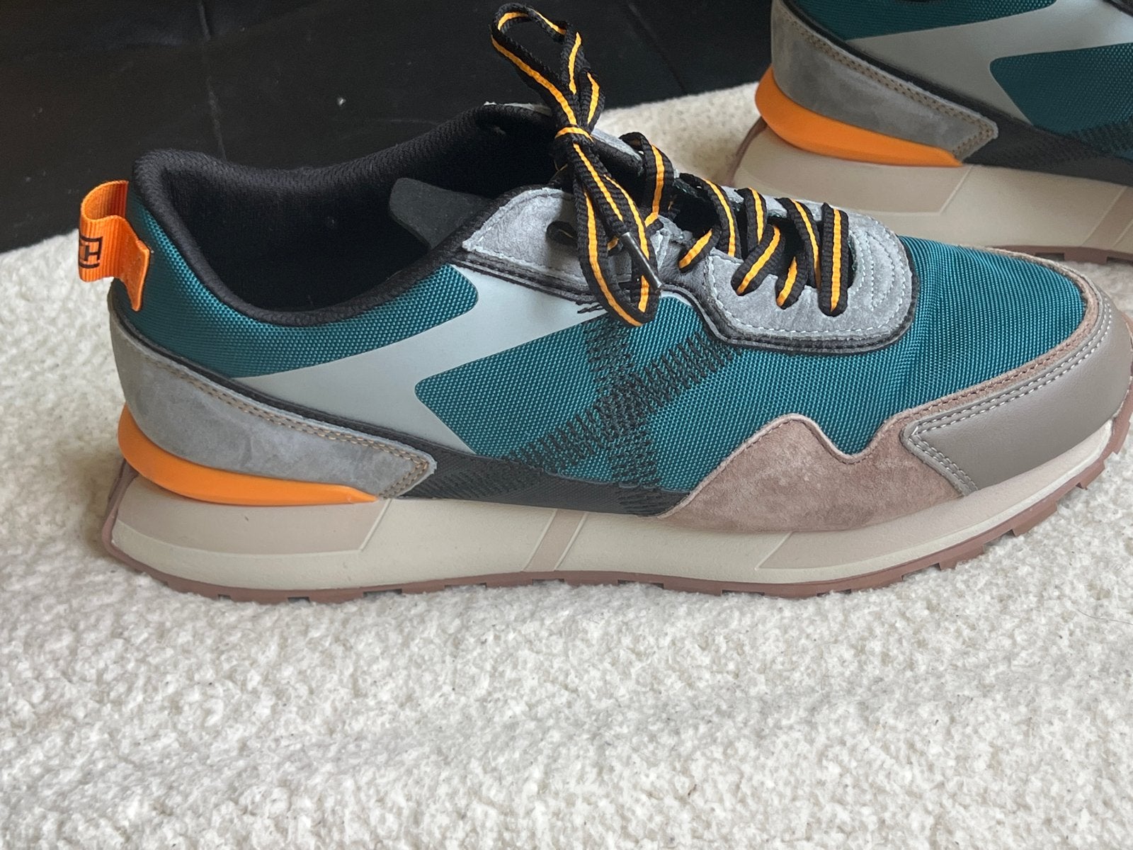 Munich heren sneakers maat 43 - Groen/Oranje, Ophalen, Gedragen, Overige kleuren, Sneakers of Gympen