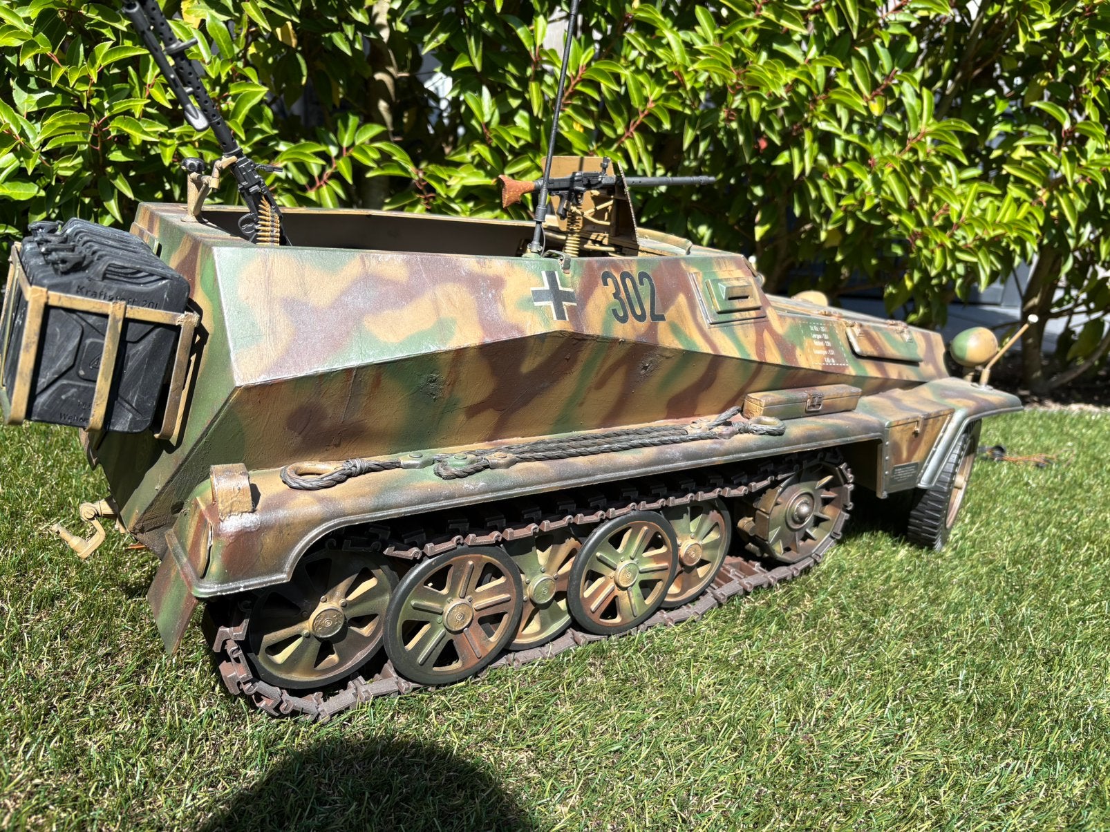 Sd.Kfz.250 Schützenpanzerwagen 1:6, Ophalen, Zo goed als nieuw