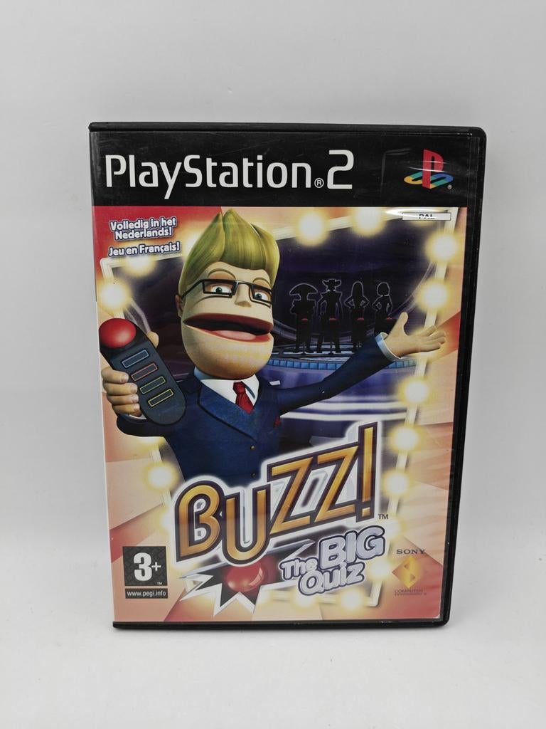 Buzz! The Big Quiz PS2, ., 1 speler, Ophalen of Verzenden, Zo goed als nieuw