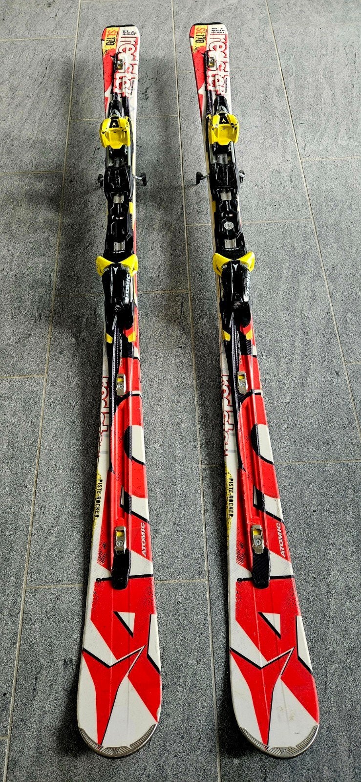 Atomic Redster 170 SL D2 Doubledekker. De R12 ski's zijn ide, 160 tot 180 cm, Gebruikt, Ophalen of Verzenden, Atomic