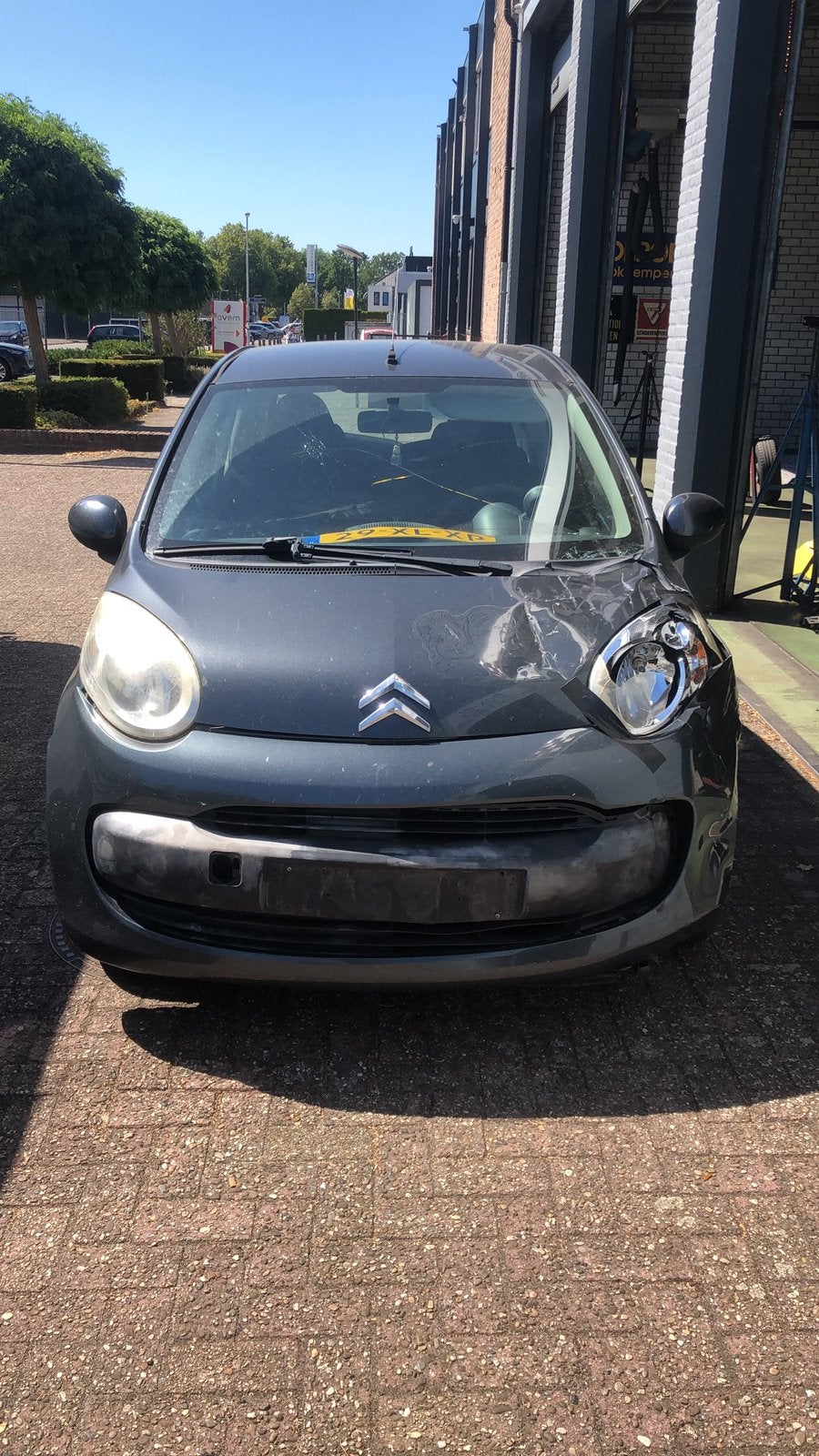 Citroën C1 1.0 3-DRS 2007 Grijs, Auto's, Voorwielaandrijving, 4 stoelen, C1, 68 pk