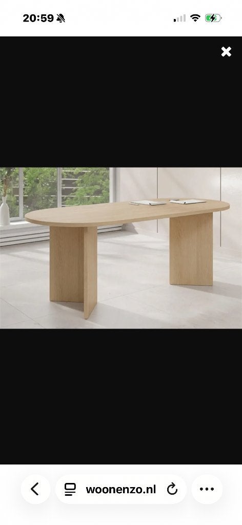 Nieuwe tafel, Ophalen, Kunststof, Nieuw, 50 tot 100 cm