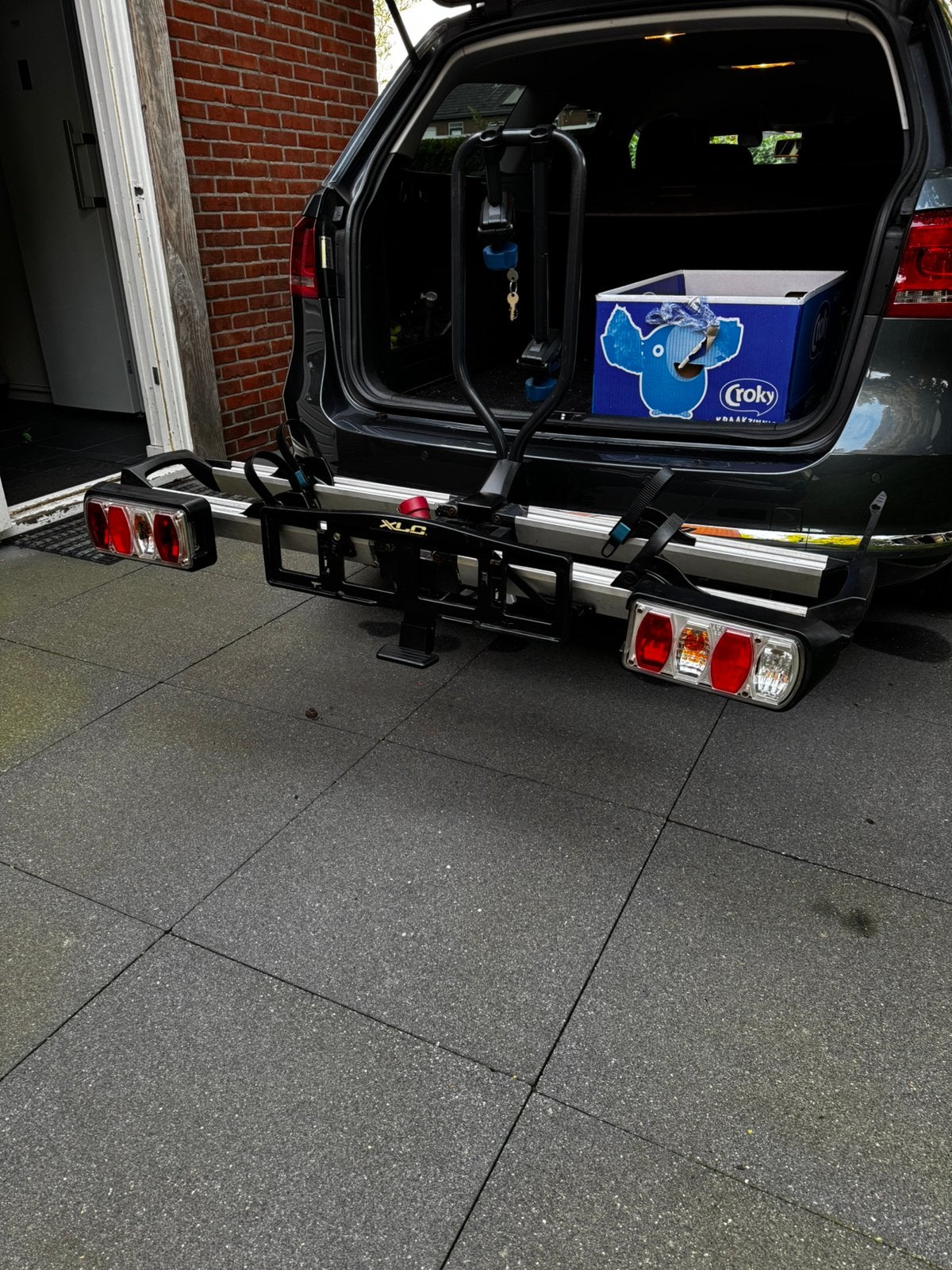 XLC Azura Xtra fietsendrager, Ophalen, Gebruikt, 2 fietsen, Trekhaakdrager