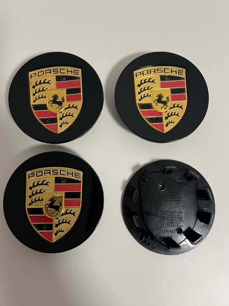 Porsche naafdoppen / wieldoppen – 76mm nieuw in doos, Auto diversen, Wieldoppen, Ophalen of Verzenden, Nieuw