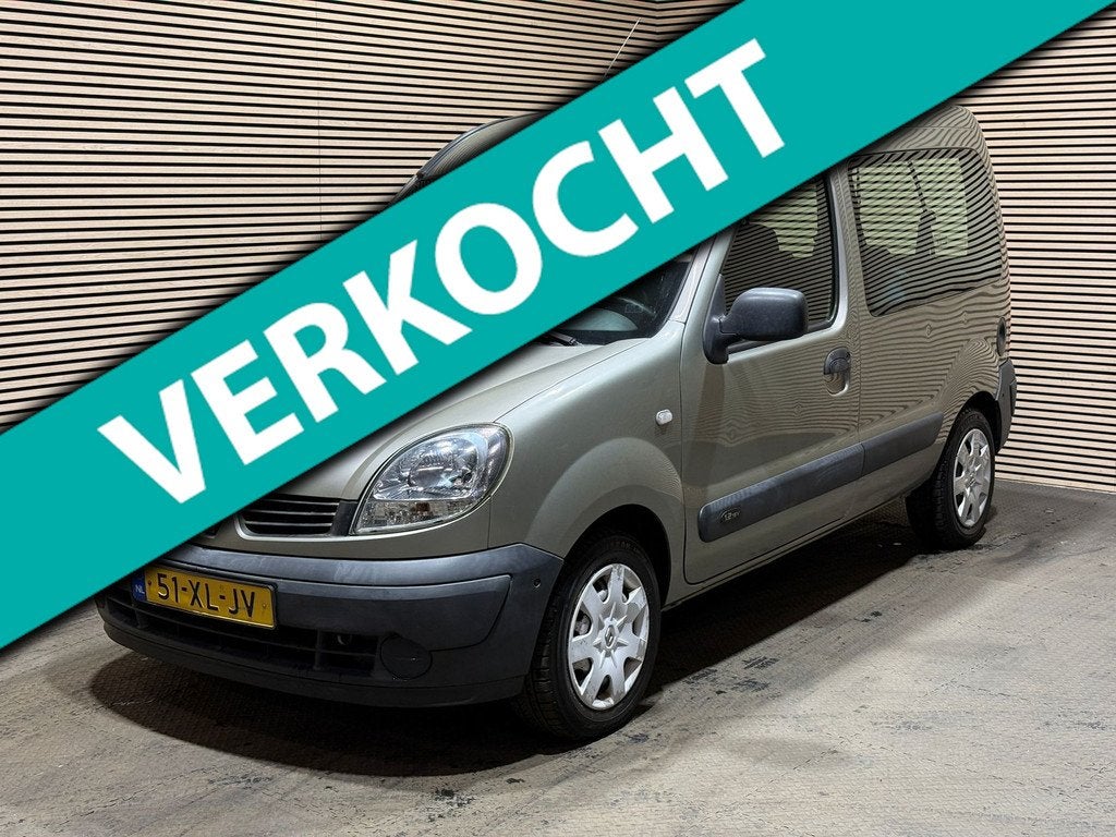 Renault Kangoo 1.2-16V Authentique|NAP|1e eig|Airco|Trekhaak, Auto's, Renault, Bedrijf, Kangoo, ABS, Airbags, Airconditioning