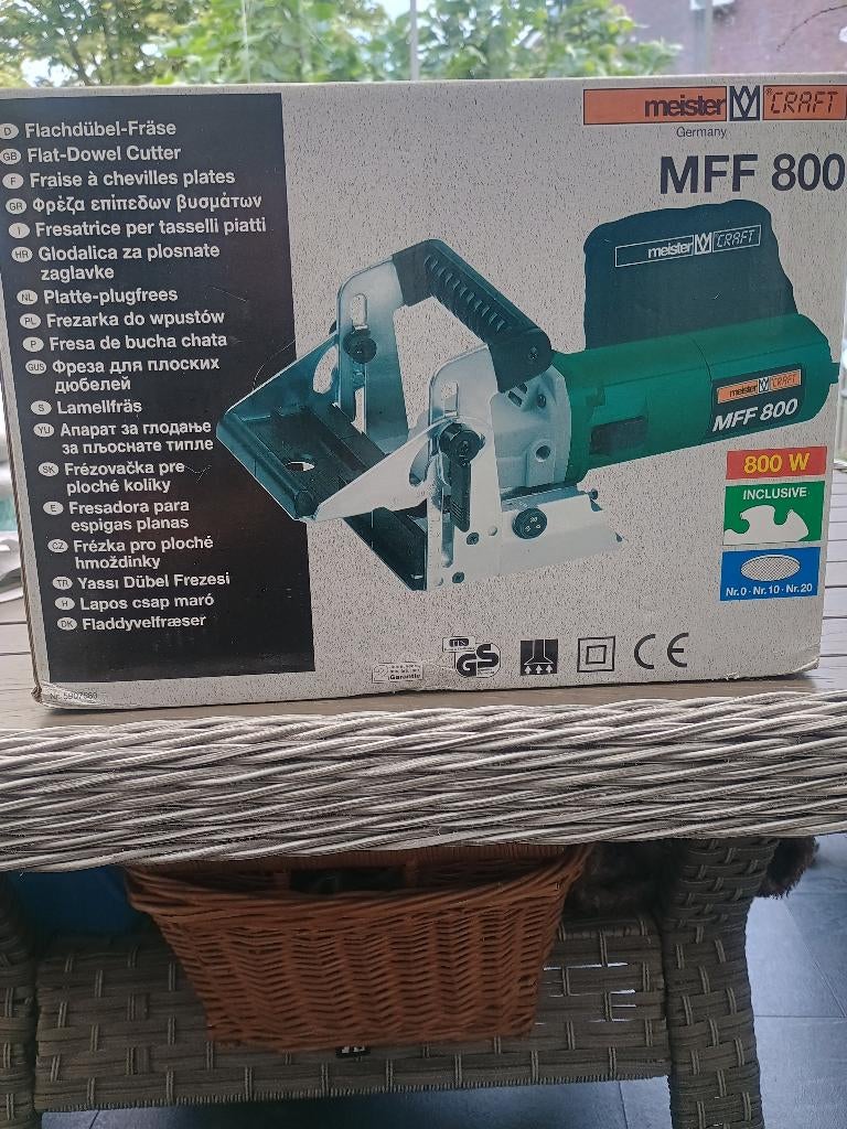 Te koop perfect werkende lamellen frees, Overige merken, Ophalen of Verzenden, Zo goed als nieuw, Elektrisch