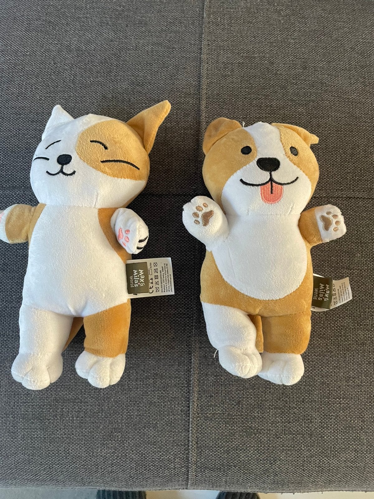 Lidl knuffel hondje en poes van Max&Mila’s World, Ophalen of Verzenden, Nieuw, Overige typen