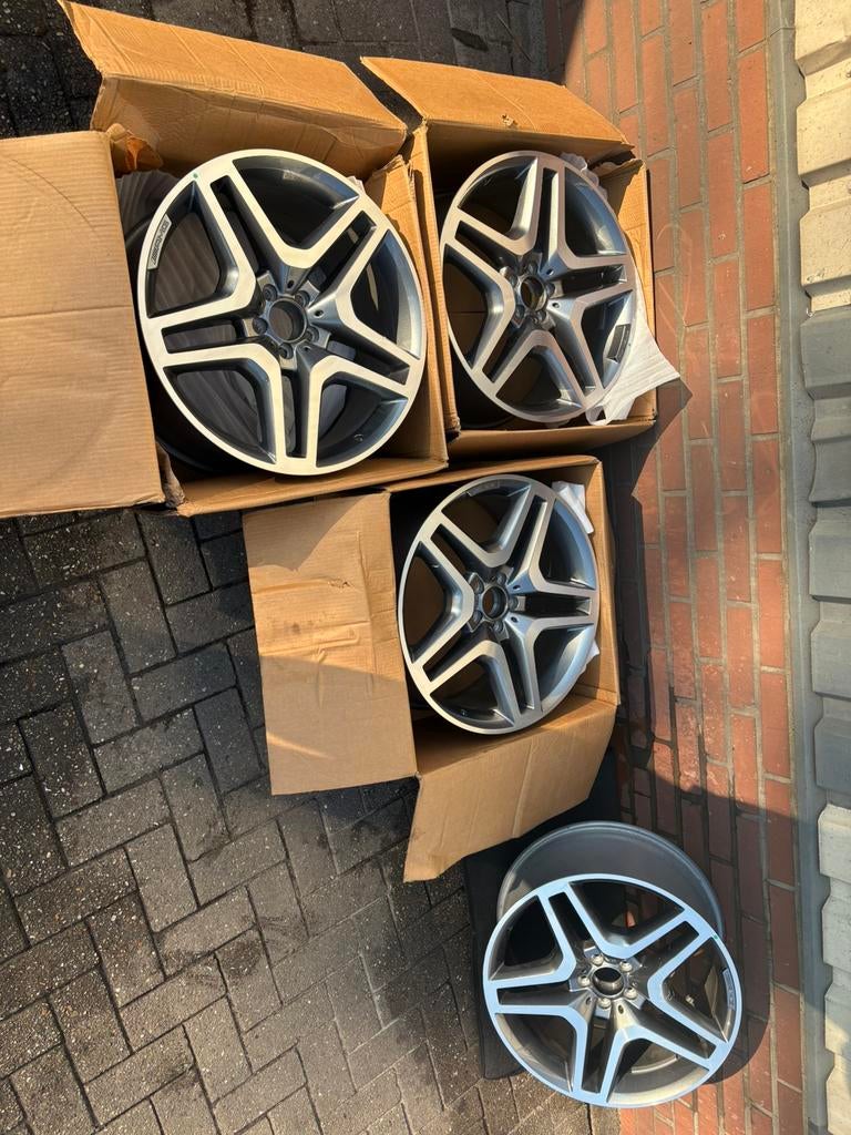 Orginele mercedes AMG velgen 21 inch!, Auto-onderdelen, Banden en Velgen, Ophalen, 21 inch, Zomerbanden, Velg(en)
