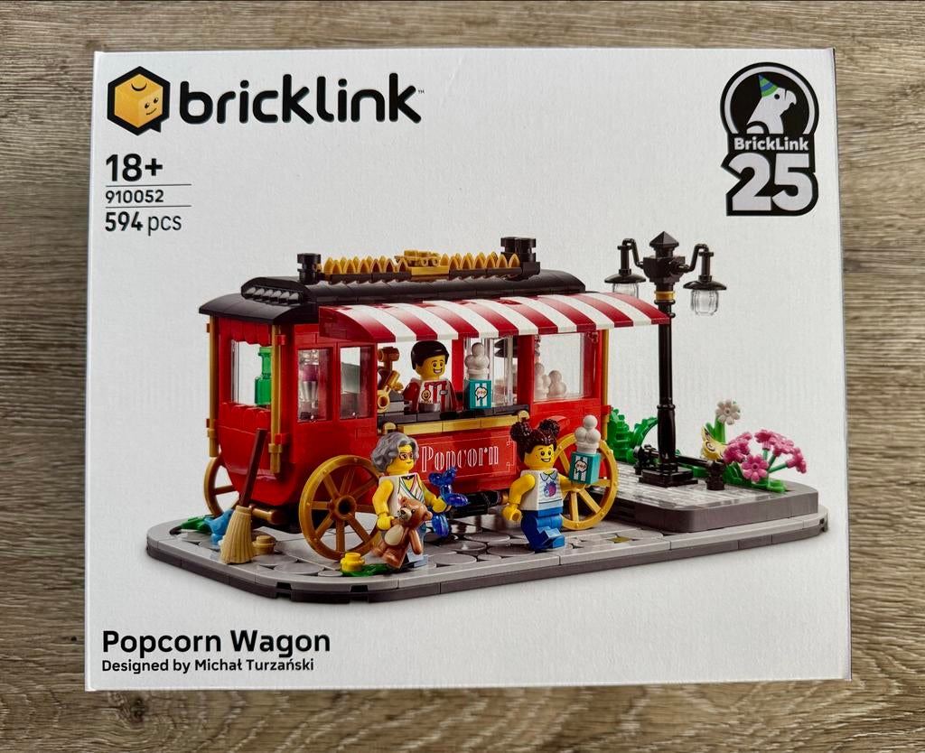 Lego Popcorn Wagen (910052) Nieuw!, Ophalen of Verzenden, Nieuw, Complete set, Lego