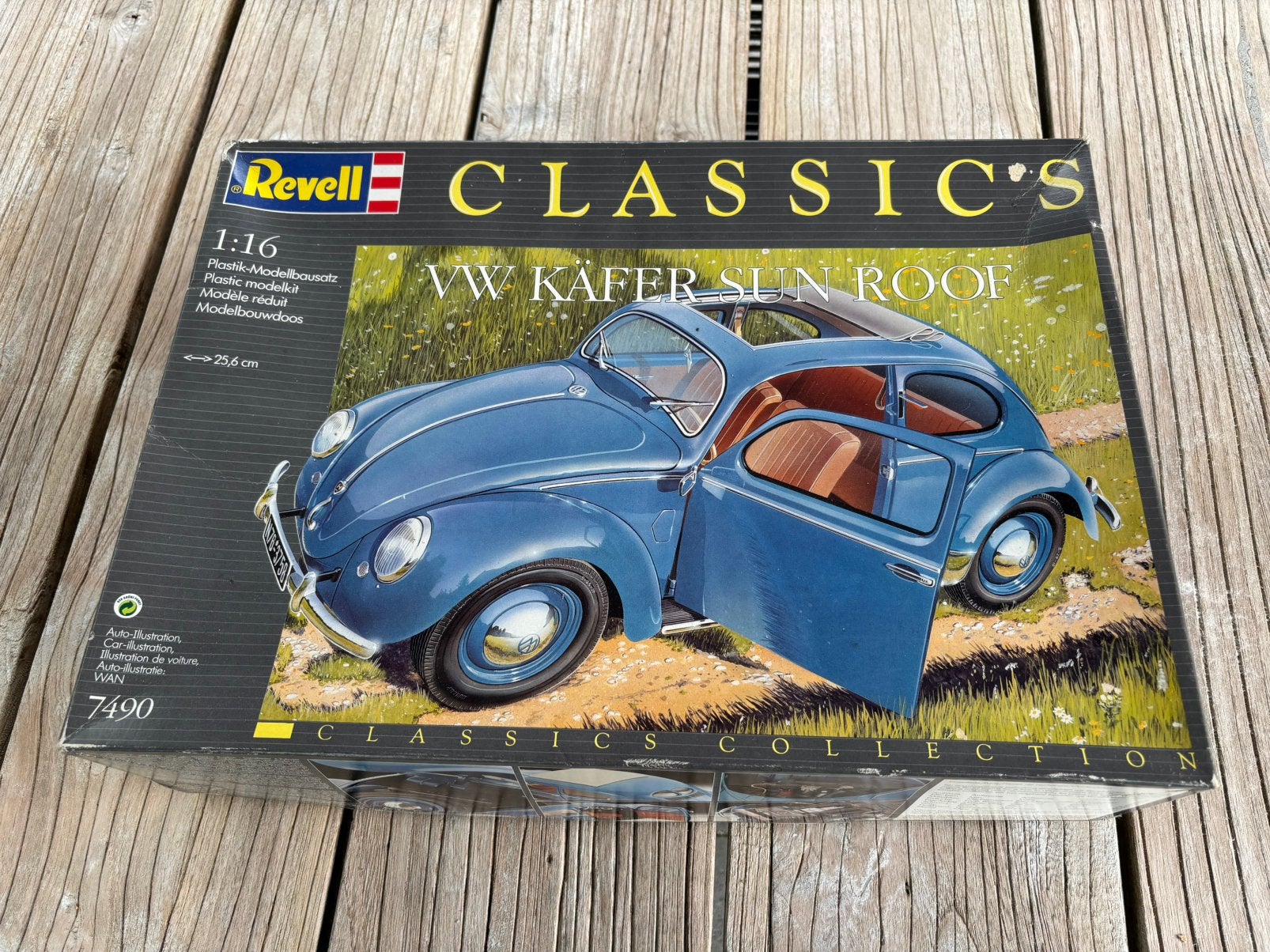 Revell 1/16 VW Kever (Sun roof) NIEUW, Ophalen, Nieuw, 1:9 t/m 1:12, Auto