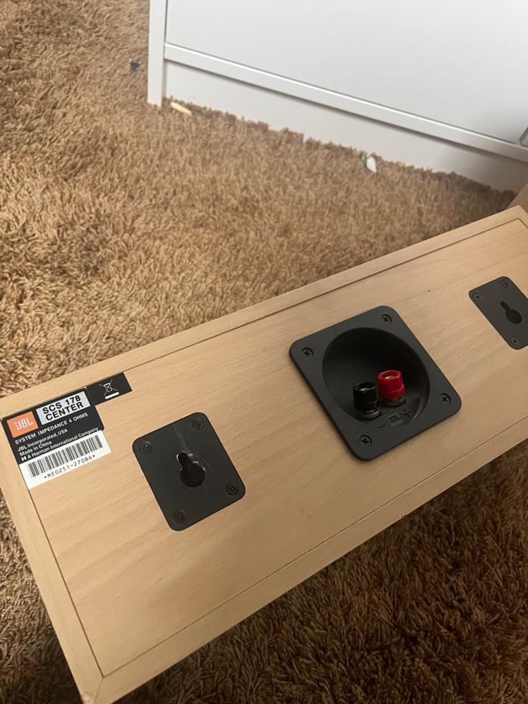 JBL SCS 178 Surroundset met subwoofer - Goed werkend, Audio, Tv en Foto, Luidsprekers, Gebruikt, Complete surroundset, 120 watt of meer