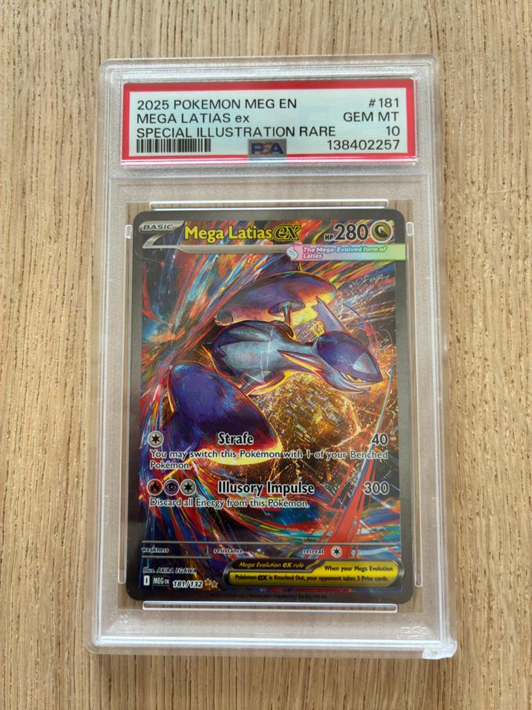 Mega Latias EX PSA 10 pokemon, Ophalen of Verzenden, Nieuw