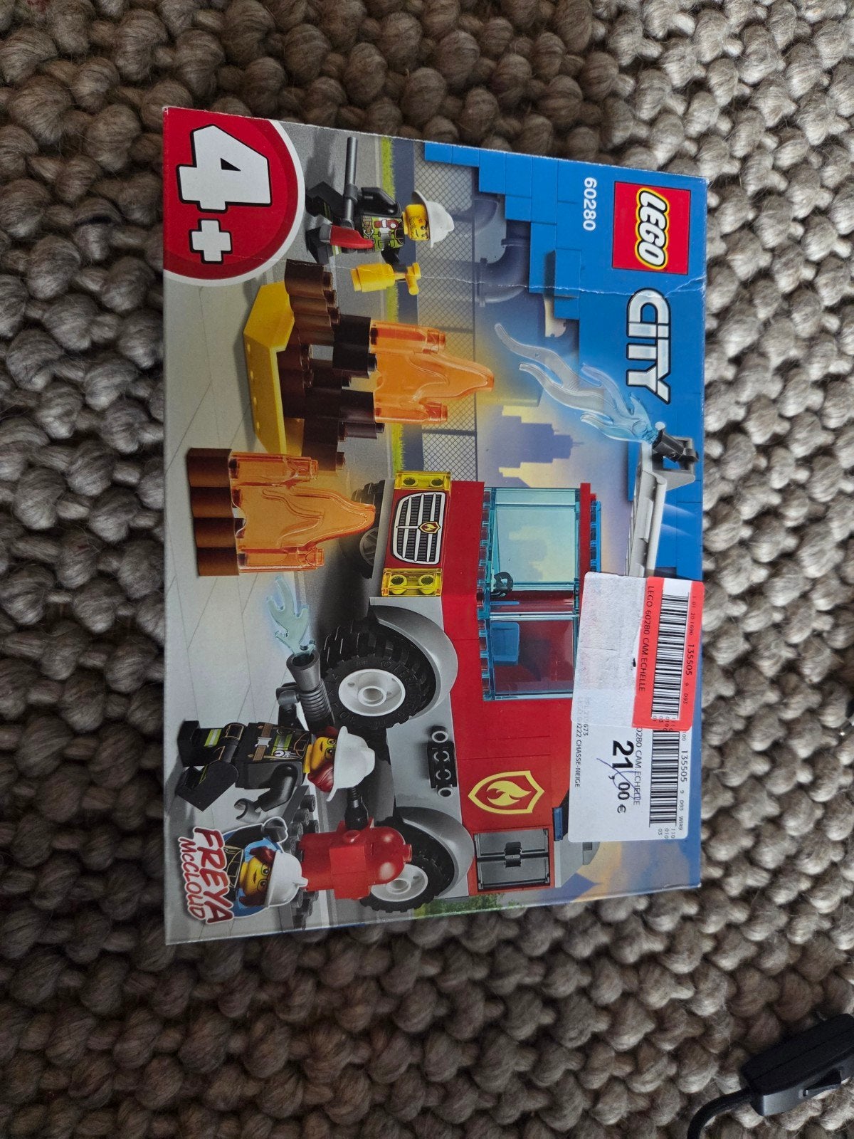 Lego City Brandweerwagen 60280, City, Lego, Ophalen of Verzenden, Zo goed als nieuw