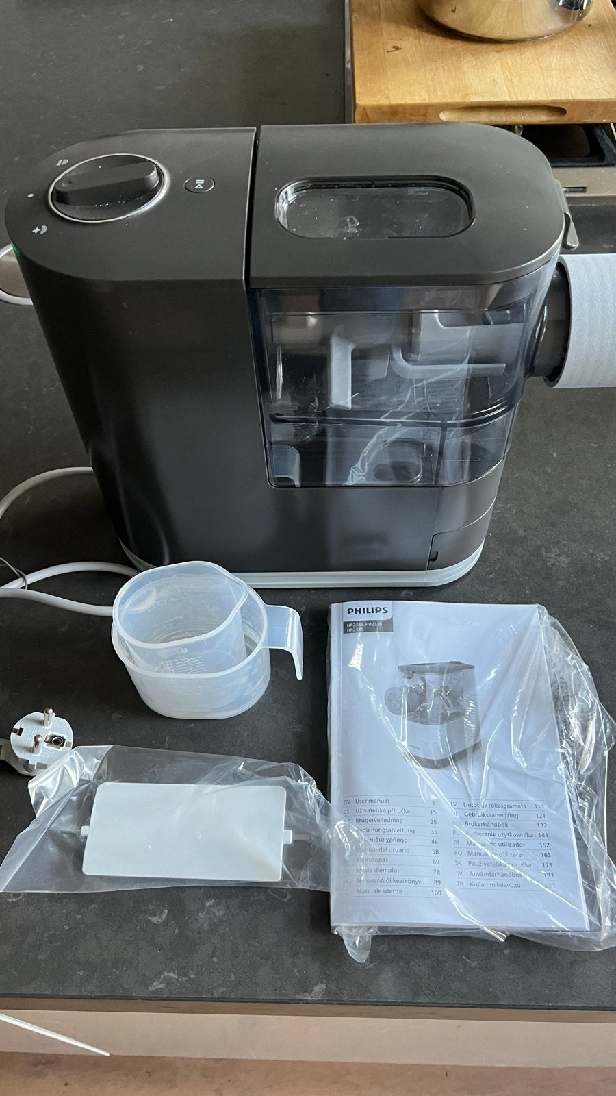 Philips Pastamaker HR2334/12 - Zgan, 2x gebruikt, Ophalen, Zo goed als nieuw