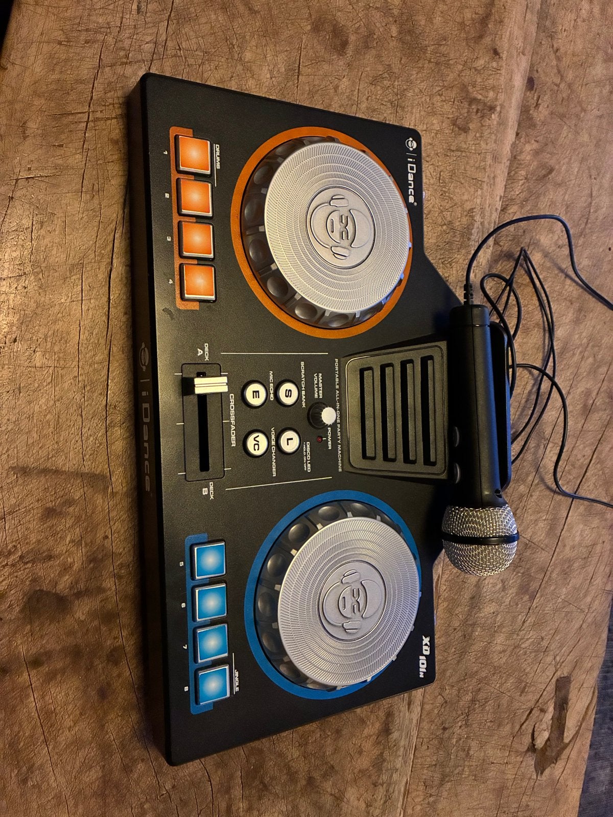 iDance XD101 Kinder DJ Set met Microfoon, Ophalen of Verzenden, Gebruikt, Dj-set, Overige merken