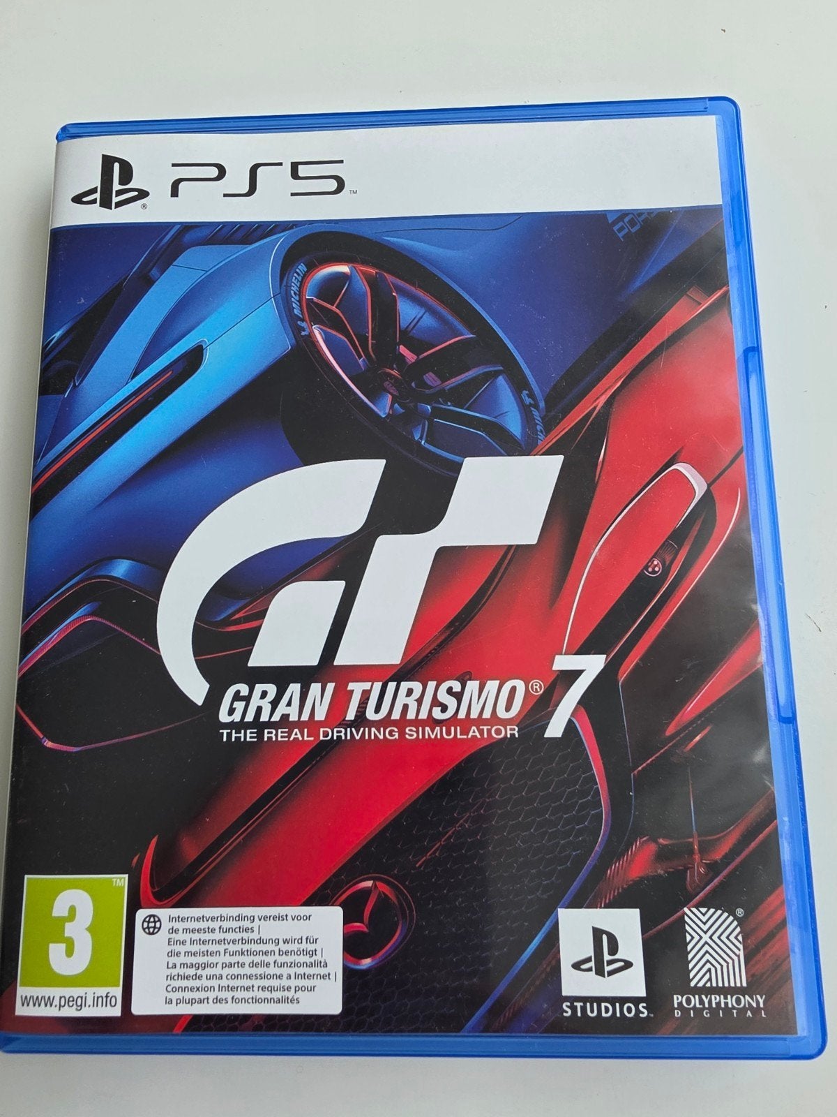 Gran Turismo 7 PS5 - Race Simulator - Zo goed als nieuw Lees, Racen en Vliegen, 2 spelers, Ophalen of Verzenden, Eén computer