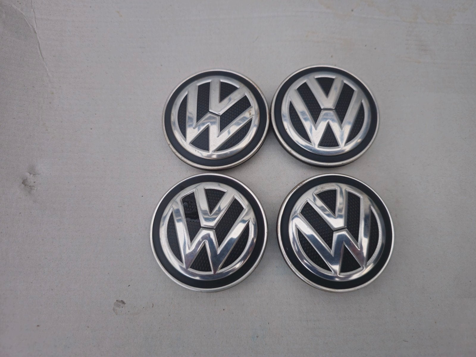 Vw. Originele Naafdoppen 56mm, Auto diversen, Wieldoppen, Ophalen of Verzenden