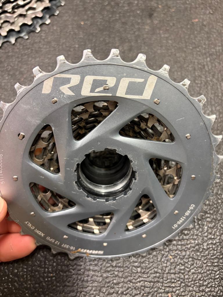 Diverse gebruikte Shimano en SRAM cassettes te koop, Fietsen en Brommers, Overige merken, Gebruikt, Hardtail, Heren