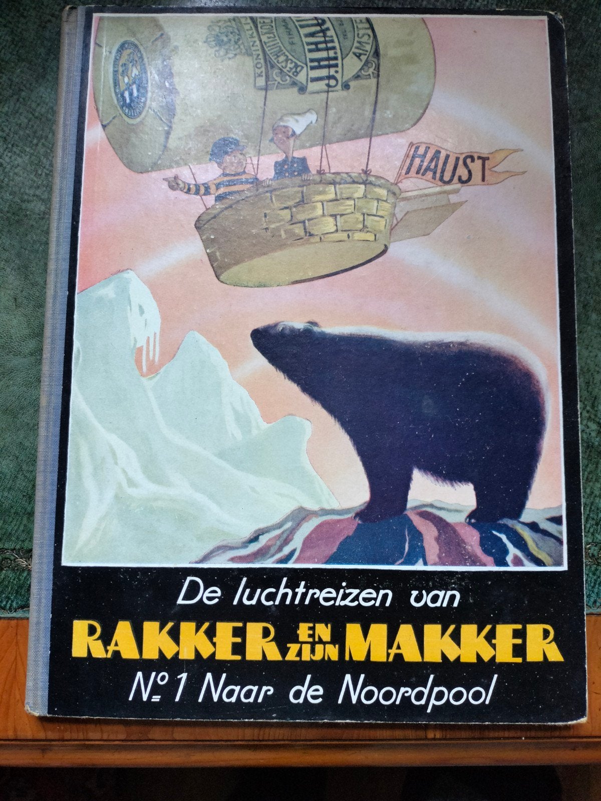 Zeldzaam: plaatjesalbum  Rakker en zijn Makker - Haust 1930, Ophalen of Verzenden, Zo goed als nieuw, Onbekend, Plaatjesalbum