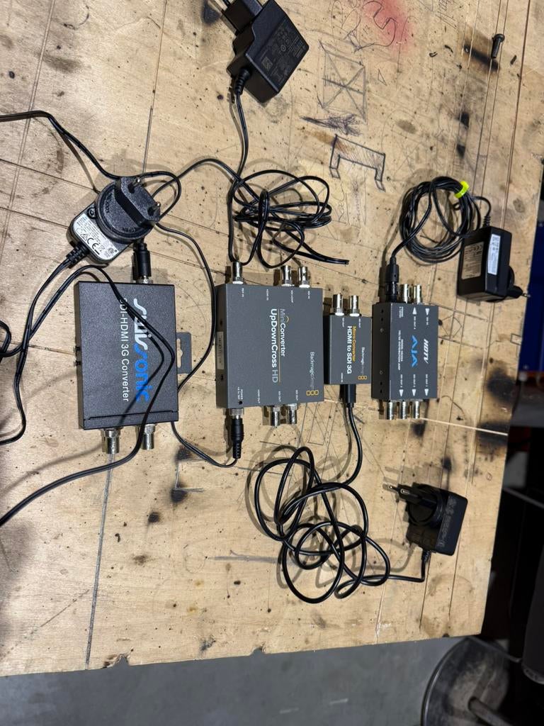 Sdi converters, Ophalen of Verzenden, Zo goed als nieuw, Video